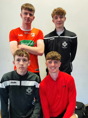 Sean O'Connell, Sean Colgan, Josh Quirke & Jack Murray